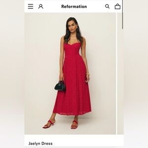 Reformation Jaelyn Dress Ditty Size 2